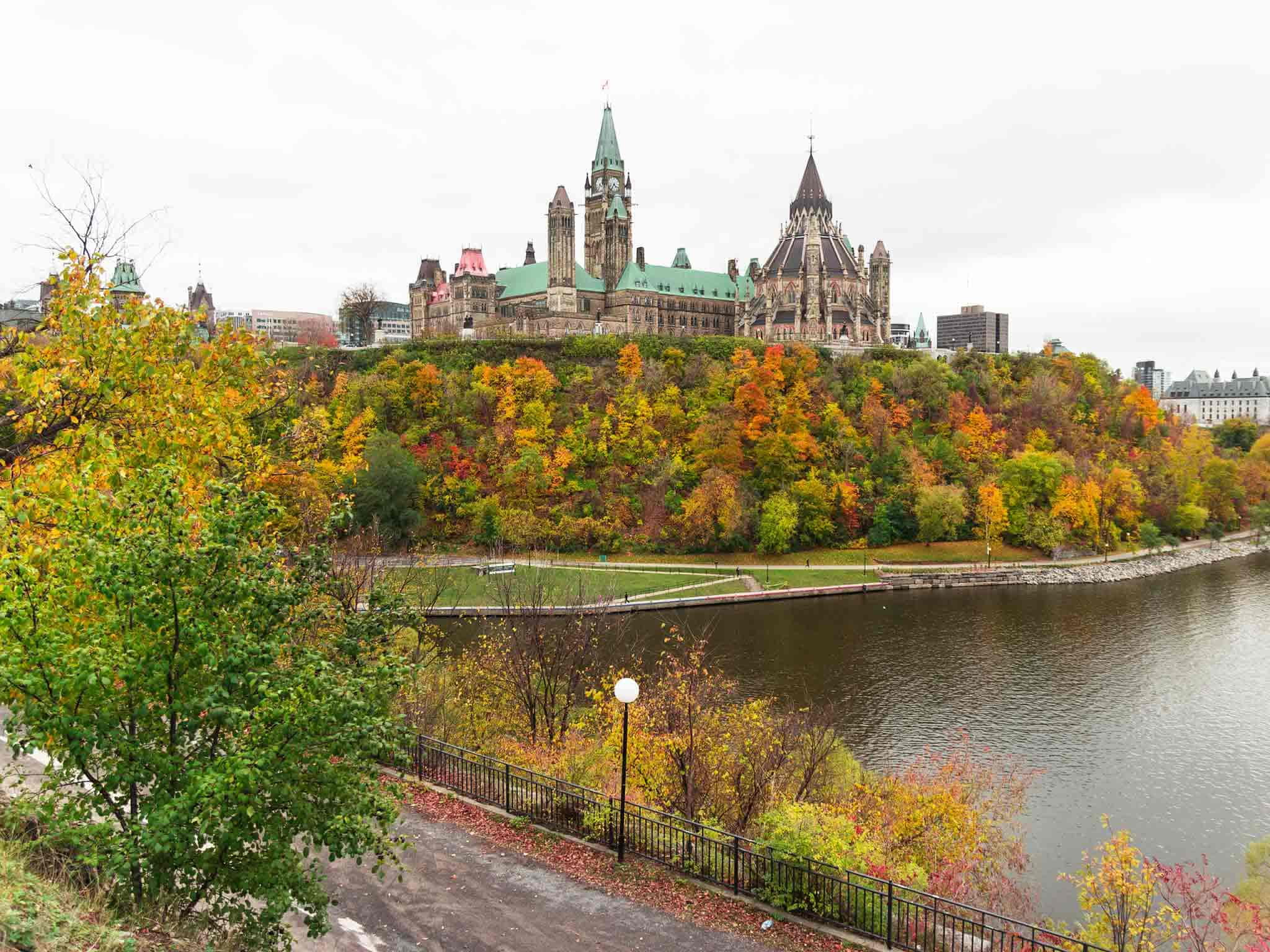 Un vue exceptionnelle depuis Parliament Hill